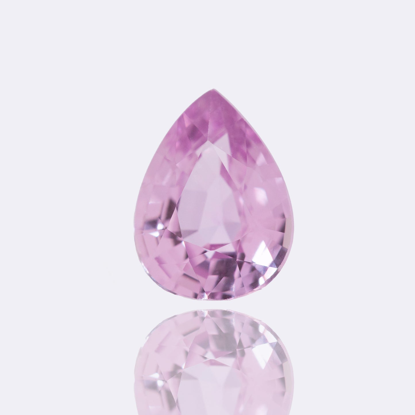 13ct pink sapphire pear cut loose gemstone for sale