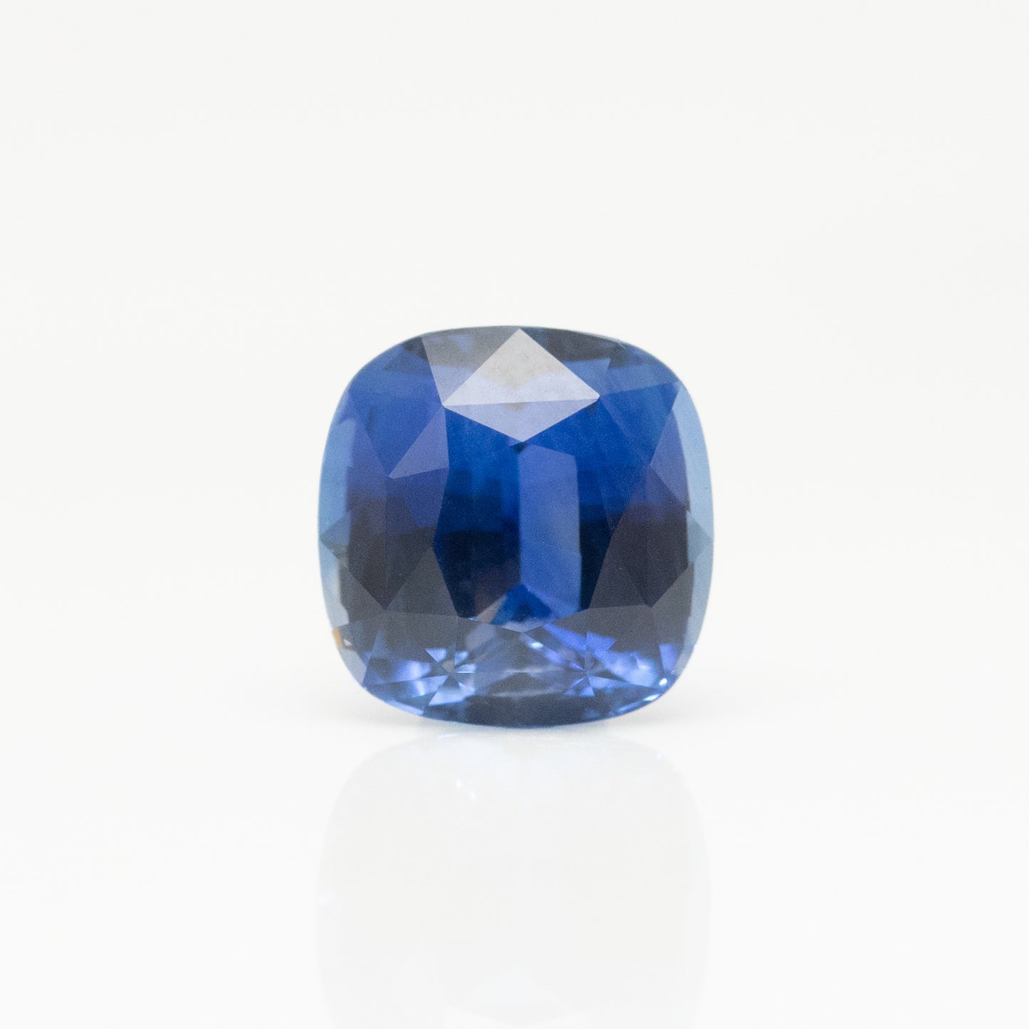 2.4 carat cushion cut sapphire high quality