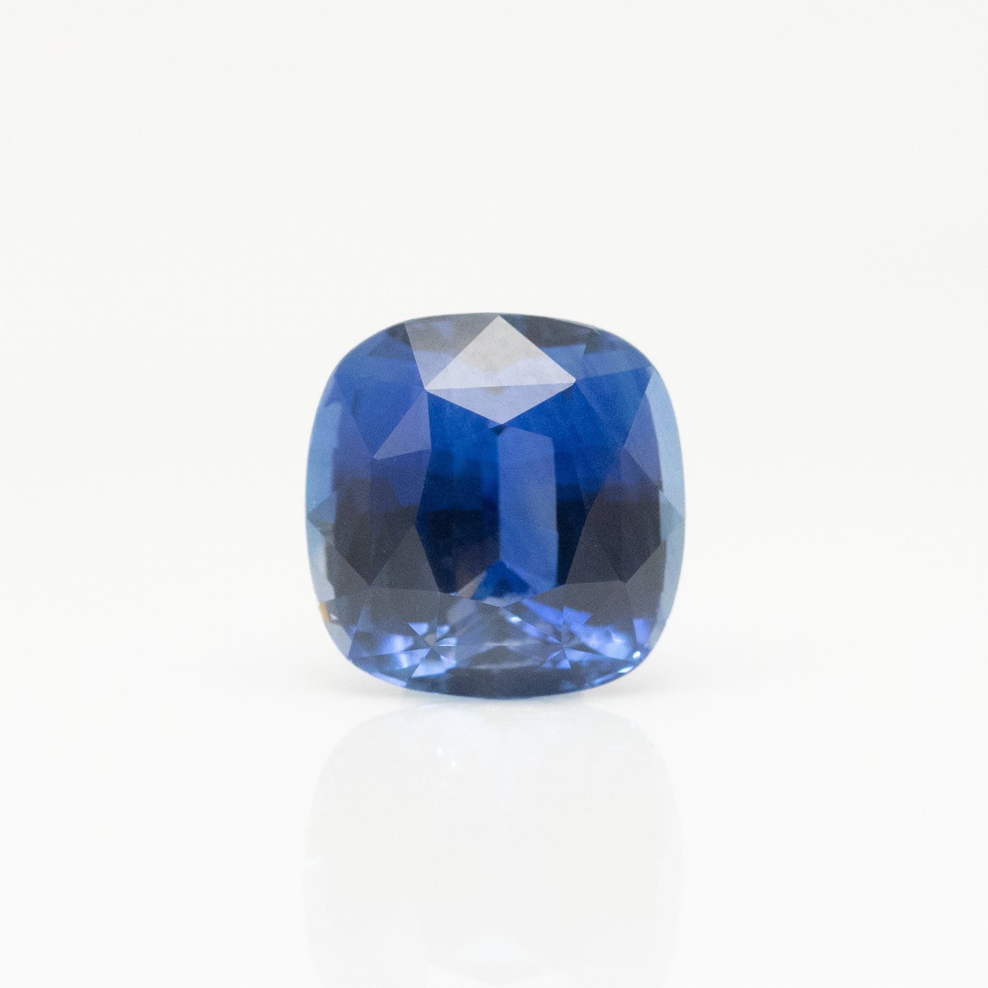 2.4 carat cushion cut sapphire high quality