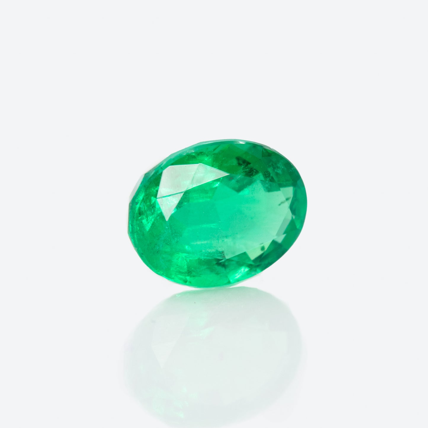 oval cut emerald from zambia 1.97ct