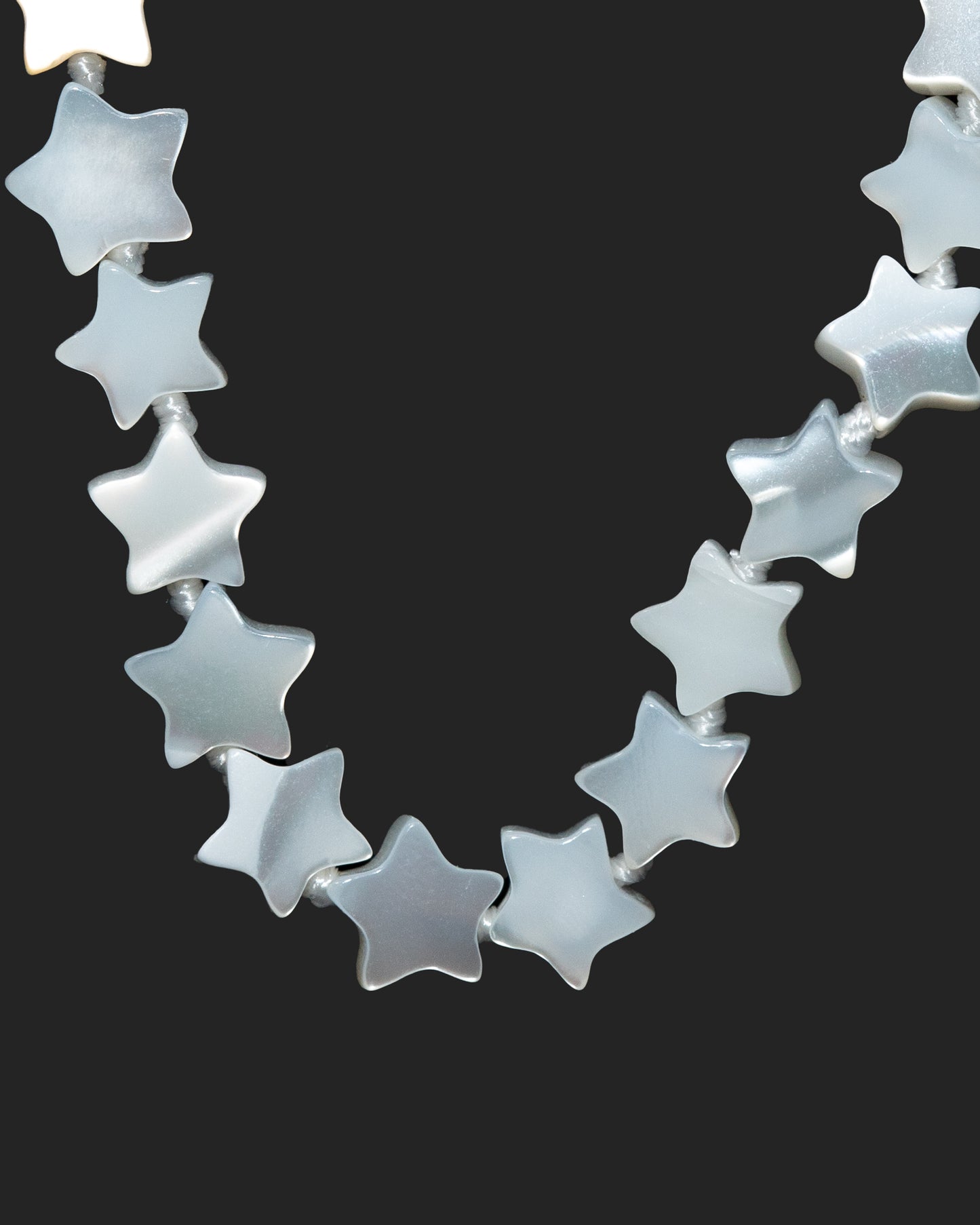 Star Shaped Mother of Pearl Choker