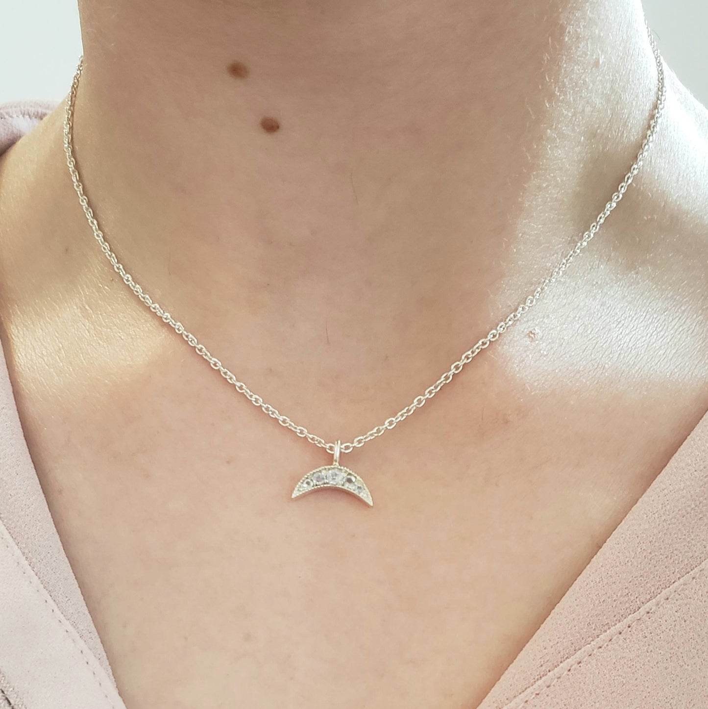 moon necklace