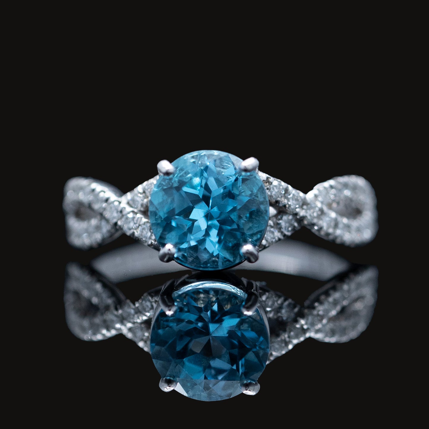 Topaz Cremation Ring