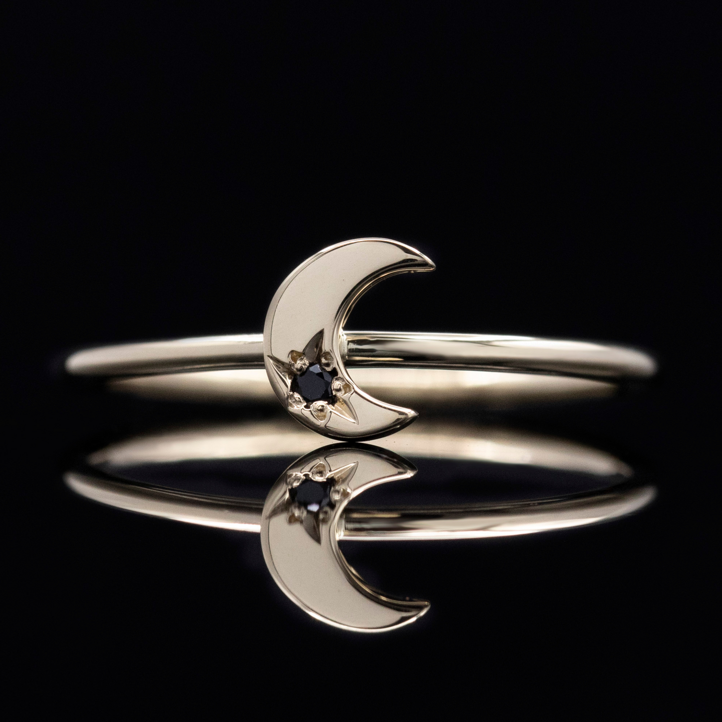 witchy jewelry gold stacking ring dainty