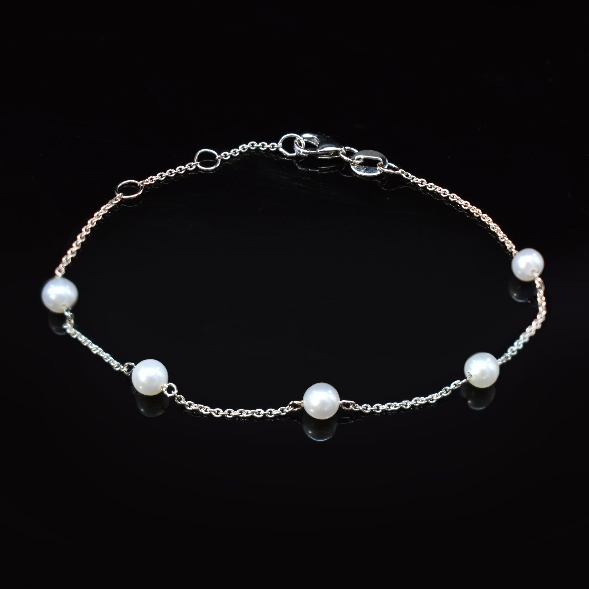 yellow gold pearl natural freshwater bracelet jewelry