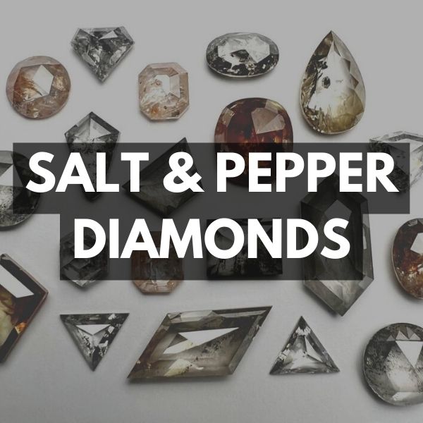 Salt and pepper diamonds