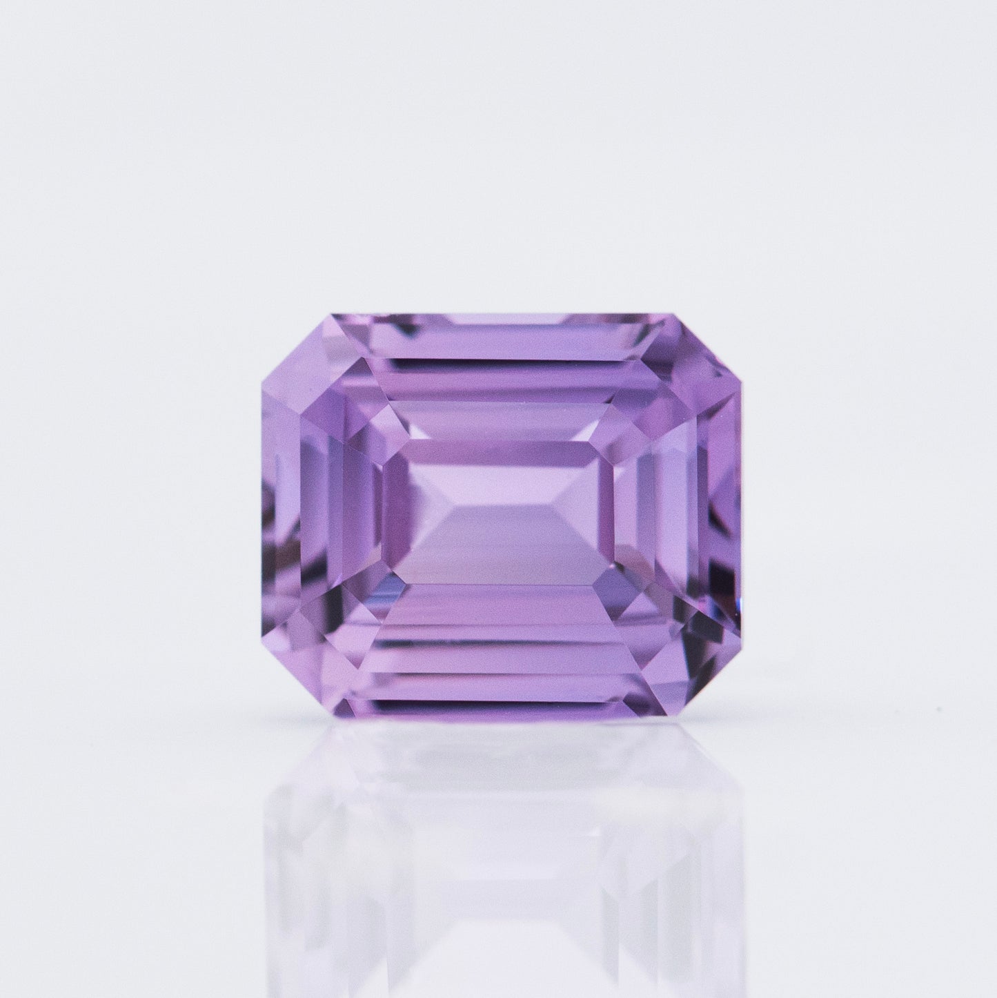 Violet pink sapphire stone for sale, loose gemstone
