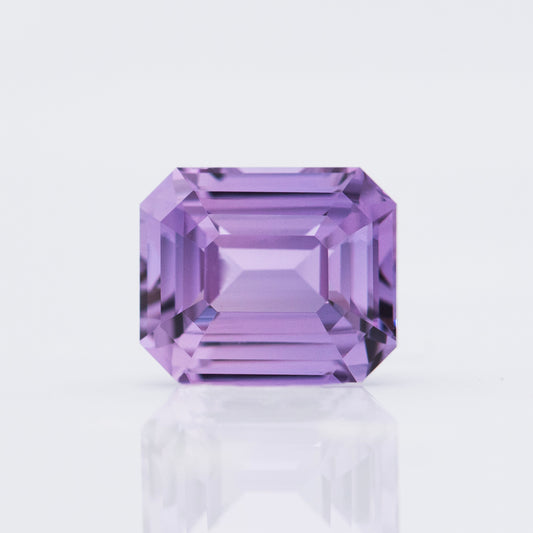 Violet pink sapphire stone for sale, loose gemstone
