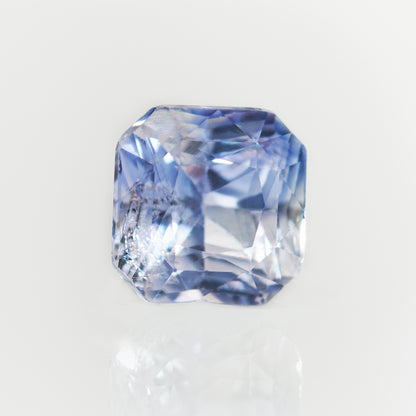 1.7ct Bi-Colored Sapphire, Pink & Purple, Ascher Cut