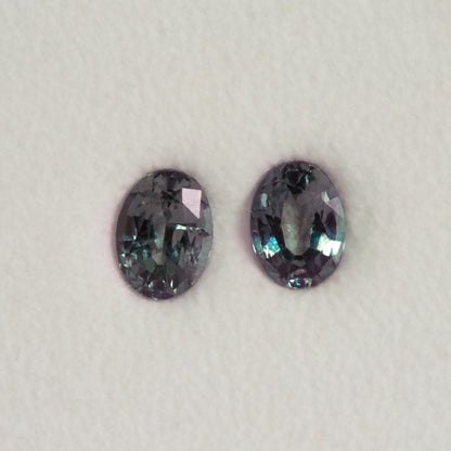 violet color change alexandrite natural gemstone 
