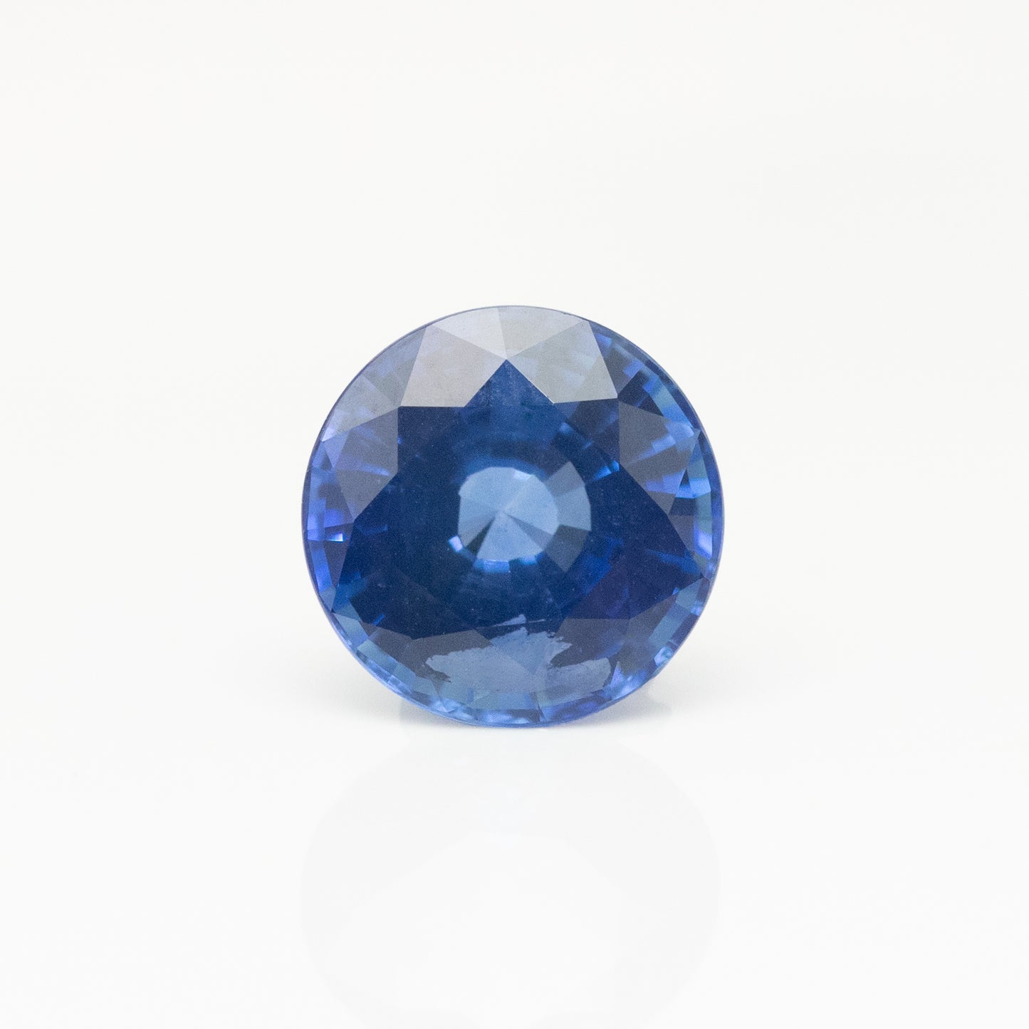 round cut 3 carat sapphire natural blue 