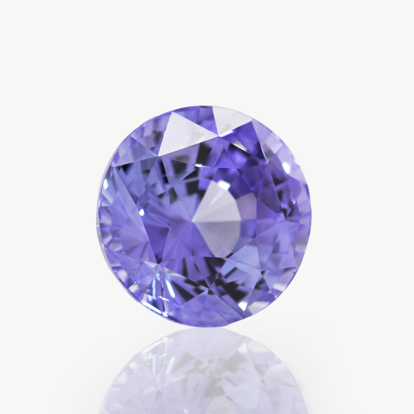 3.03ct Purple Sapphire, Round, No Heat