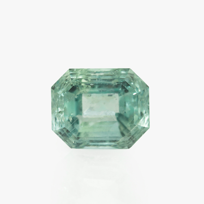 3.52ct mint green sapphire, no heat, loose gemstone