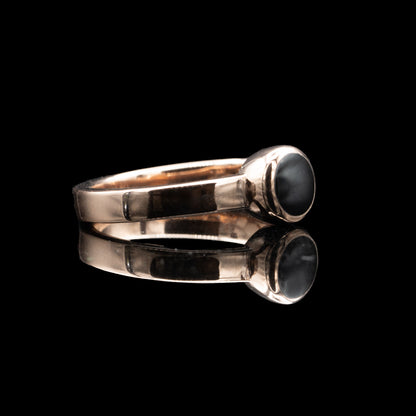 Resin cremation ring