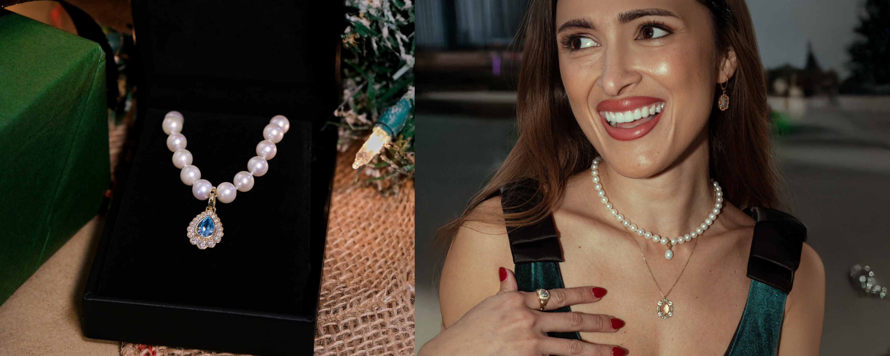 pearl necklace fine jewelry custom engagement rings emerald sapphire