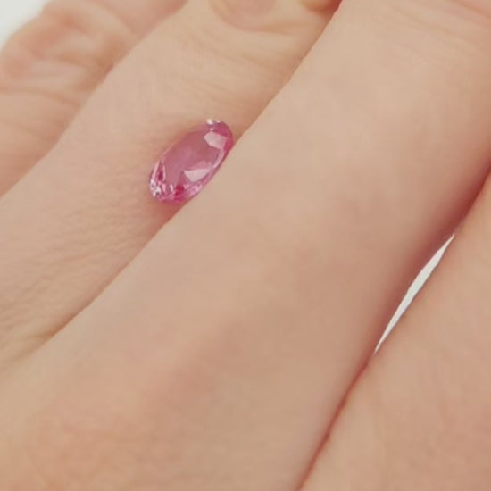 1.2ct atural padparadscha sapphire, natural loose gemstone