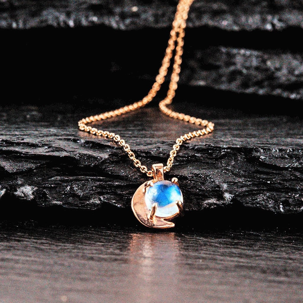 Moonstone necklace