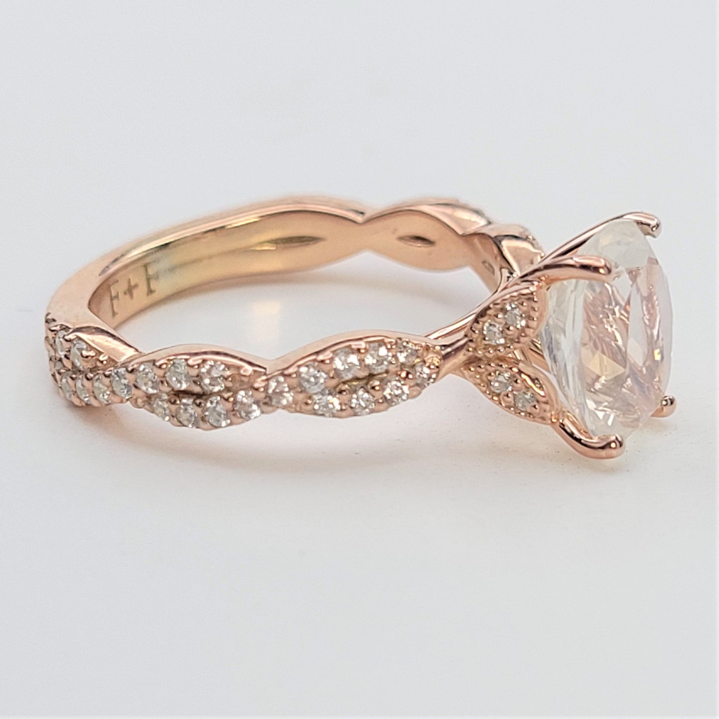 vintage sapphire engagement ring oval