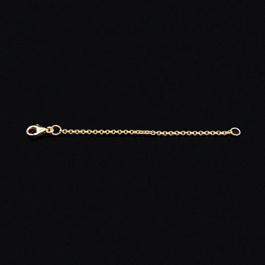 chain extender link bracelet necklace gold