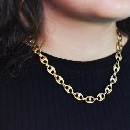 Gucci coffee bean chain in 14k womans