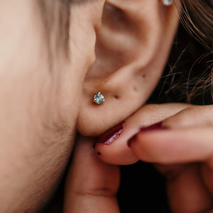 Alexandrite Ear-studs