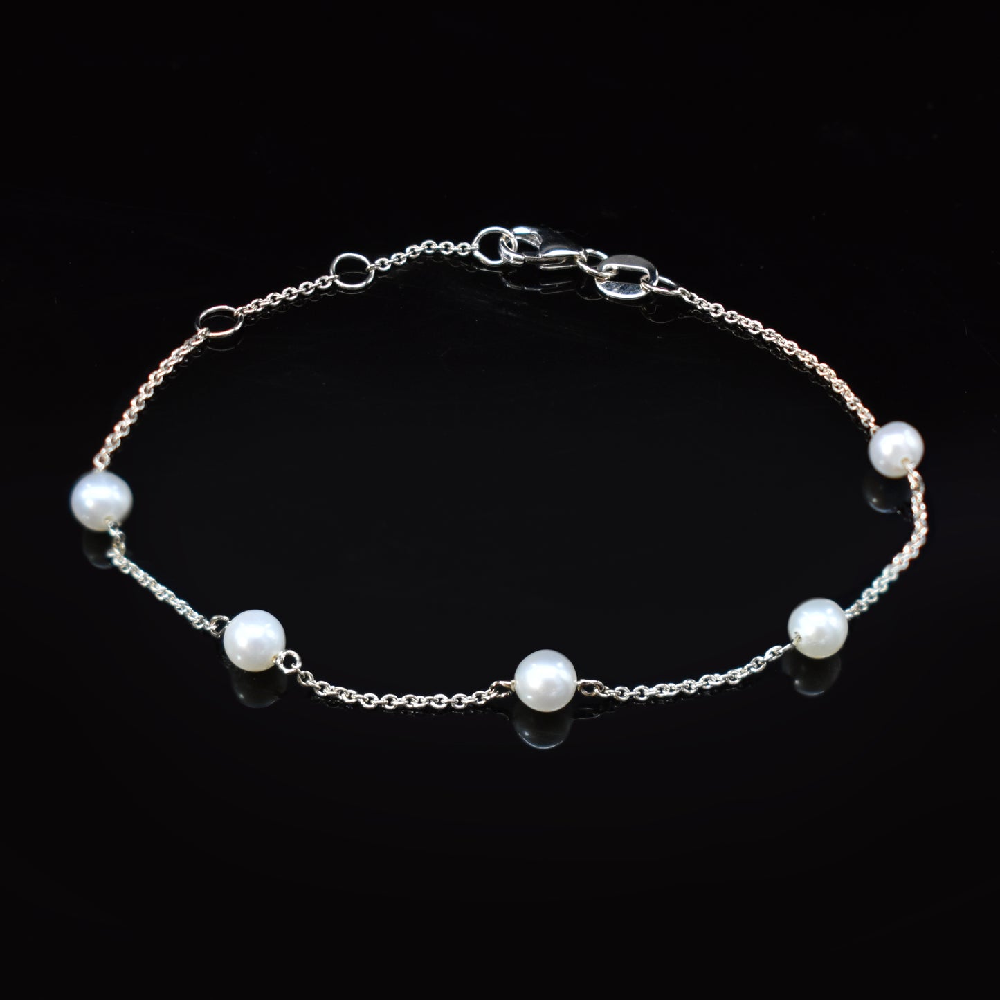 yellow gold pearl natural freshwater bracelet jewelry