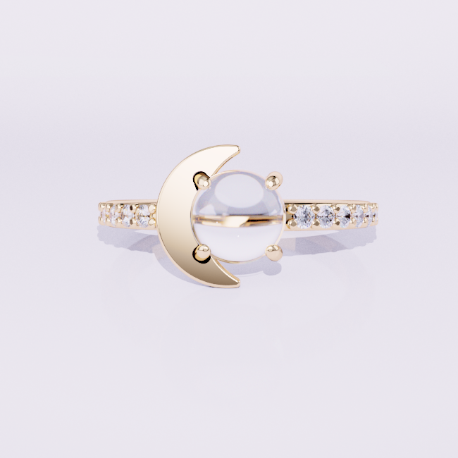 rainbow moonstone sailor moon ring